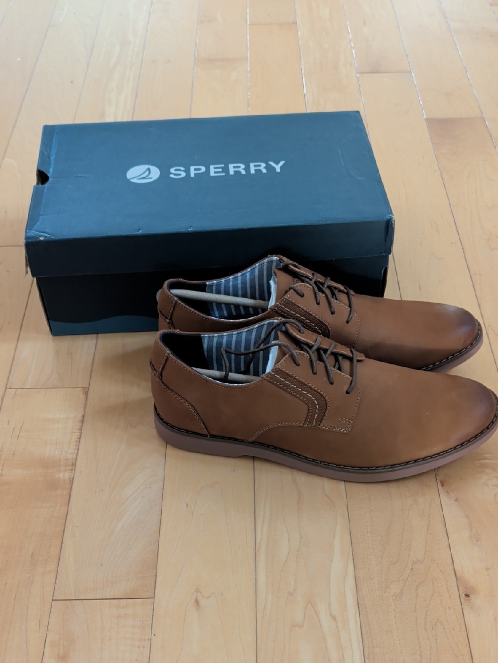 BNIB - Sperry Men's Brown Casual Lace-Up Shoes - M11.5